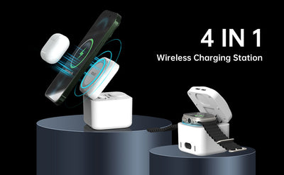 MD683 4in1 Wireless Charging Station